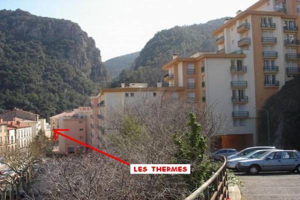 Photo Amélie-les-bains, T2 TRÈS PROCHE DES THERMES AVEC BALCON ET ASCENSEUR