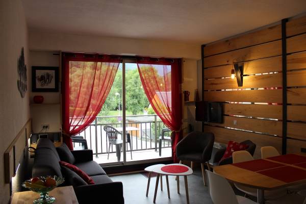 Photo Appartement de 2 pièces avec balcon exposé sud proche des thermes de Saint Lary Soulan