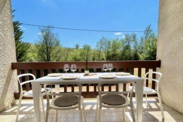 Photo T2 de 40M2 en RDC //A 700 METRES DES TERMES de BARBOTAN avec 2 terrasses vue sur la nature