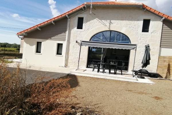 Photo Gite avec 2 chambres et terrasse pour les curistes de Jonzac - azur -