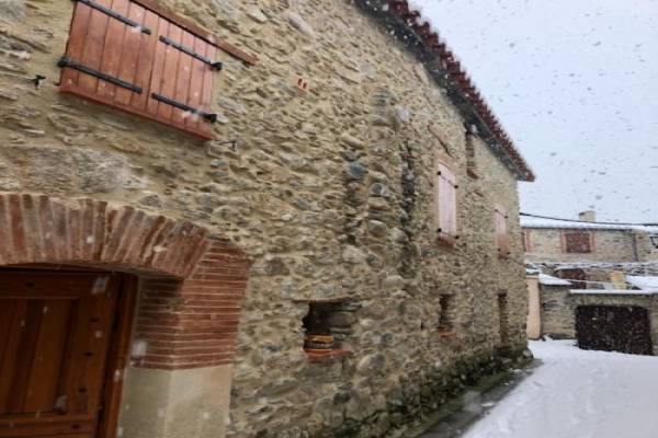 Photo Maison de village à Campôme pour les curistes de Molitg-les-Bains avec 4 chambres