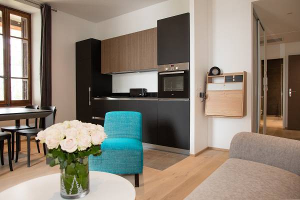 Photo Appartement avec 2 chambres et Terrasse proche des thermes d'Aix les Bains - climatisé - 3