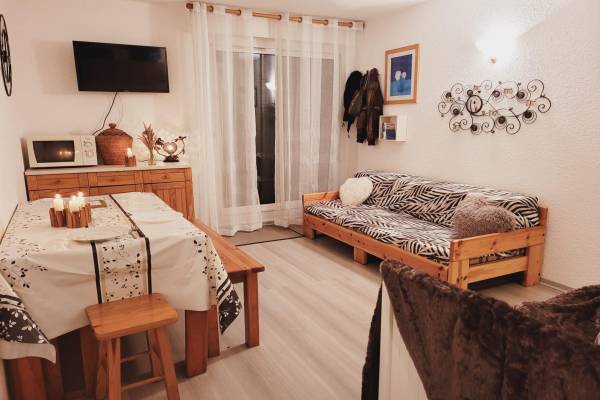 Photo Studio avec un extérieur à 300 mètres des thermes de Barèges