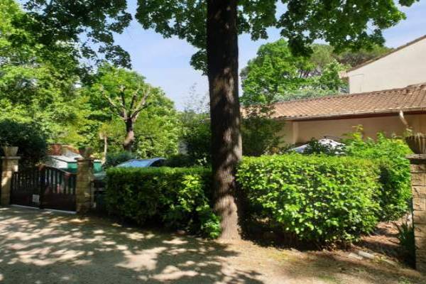 Photo Maisonnette avec jardinet à 300 m des thermes de Lamalou-les-bains - roses