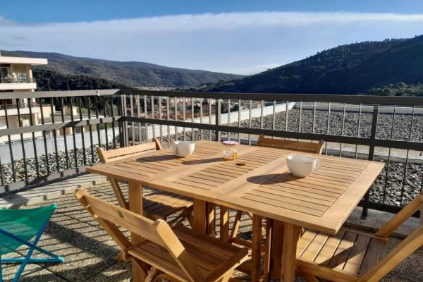 Photo Studio proche des thermes d'Amélie les bains avec toit terrasse et parking privé