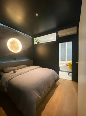 Photo Lamalou : appartement climatisé avec lit en 160 proche des thermes - MO