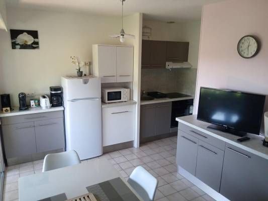 Photo Charmant T2 avec 2 lits simples, balcon et parking - Barbotan les Thermes