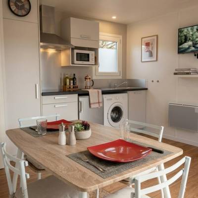Photo Chalet de plain-pied pour les curistes de Jonzac avec climatisation