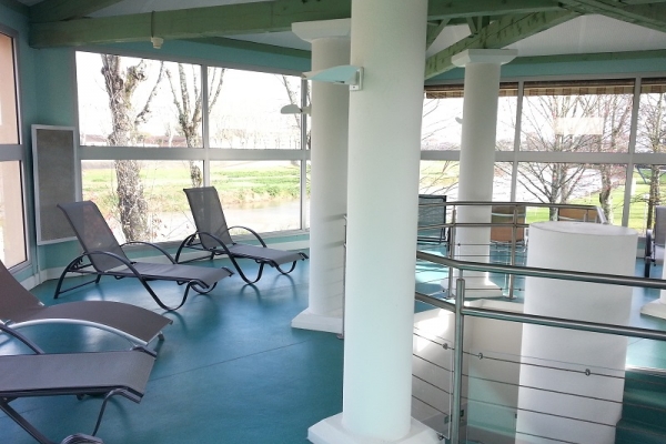 Station thermale de Dax dans le département des Landes