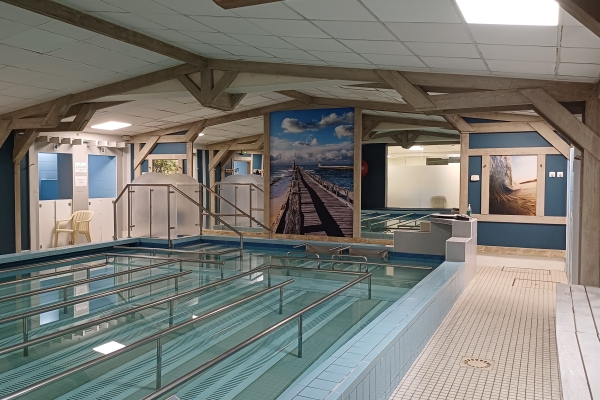 Station thermale de Dax dans le département des Landes