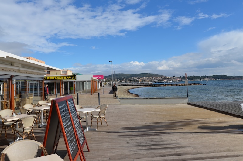 Balaruc au bord de l'&eacute;tang de Thau