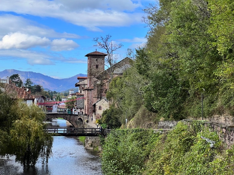 Le village de Saint Jean Pied de Port